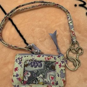 Vera Bradley Disney Sweet treats collection ID case and lanyard